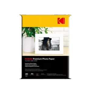 Kodak Premium A4 Size Glossy Photo Paper 200 gsm pack